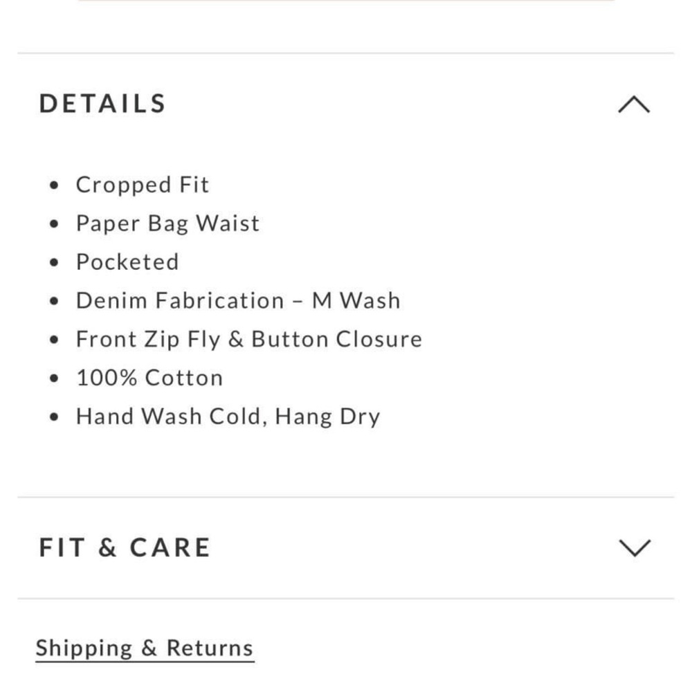 Mod ref paperbag jeans - Picture 4 of 4